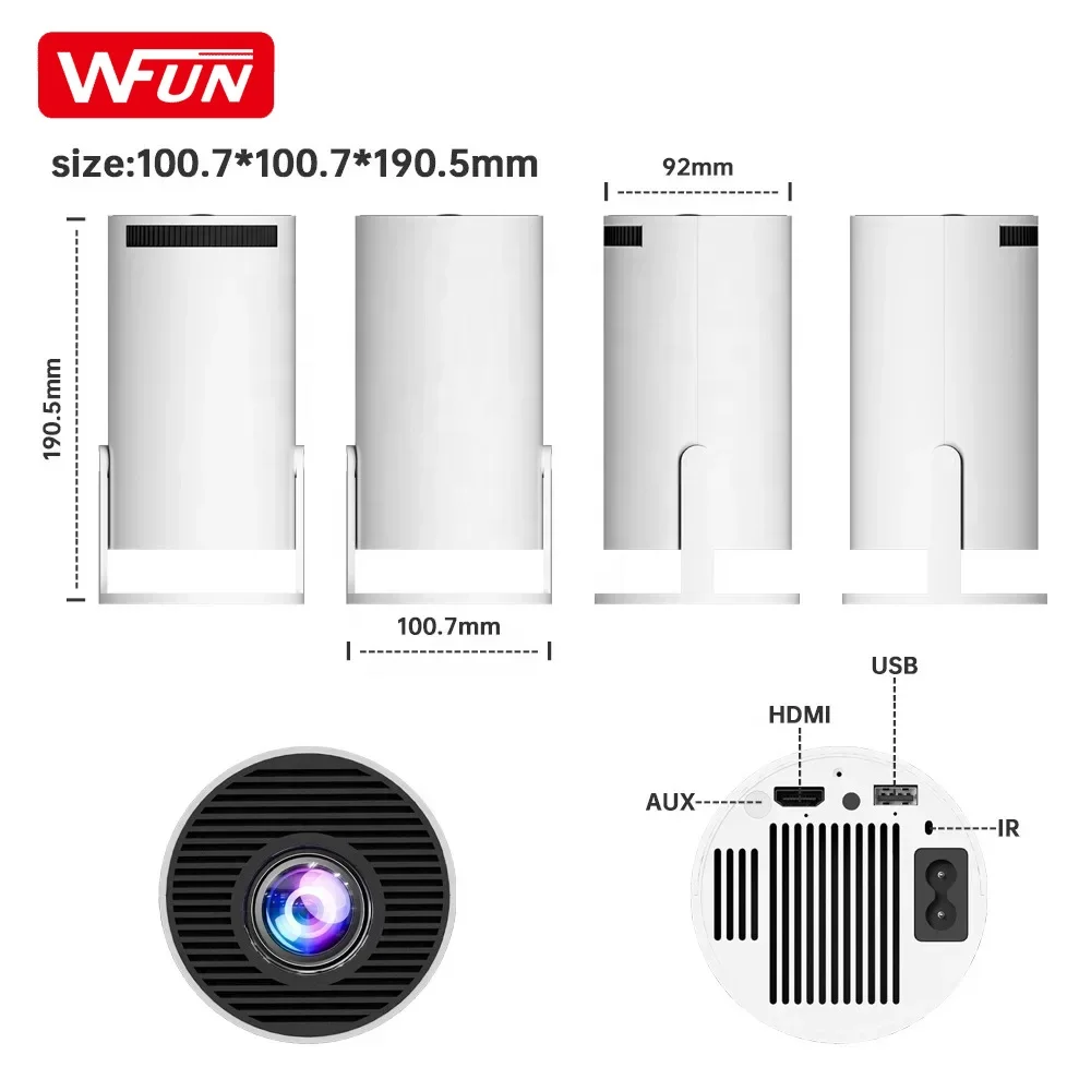 X10 PLUS Android 11対応ポータブル3Dゲームプロジェクター 4K対応