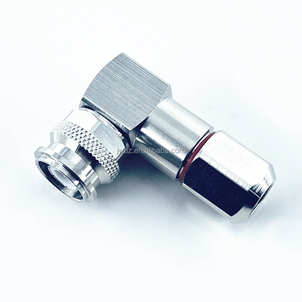 RF TNC Right Angle Male Connector For CTN300 LMR300 Cable