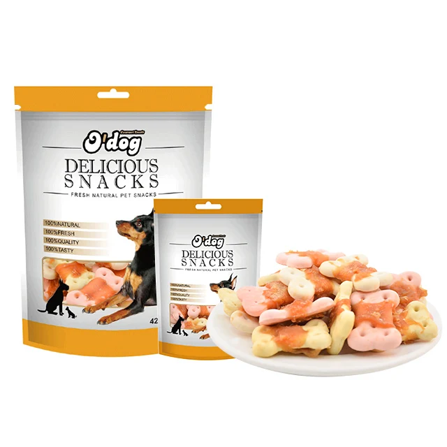 Rawhide Pressed Bone Chewing Snack For Dog Training Treats Oem Pet Food