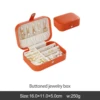 Orange jewelry box