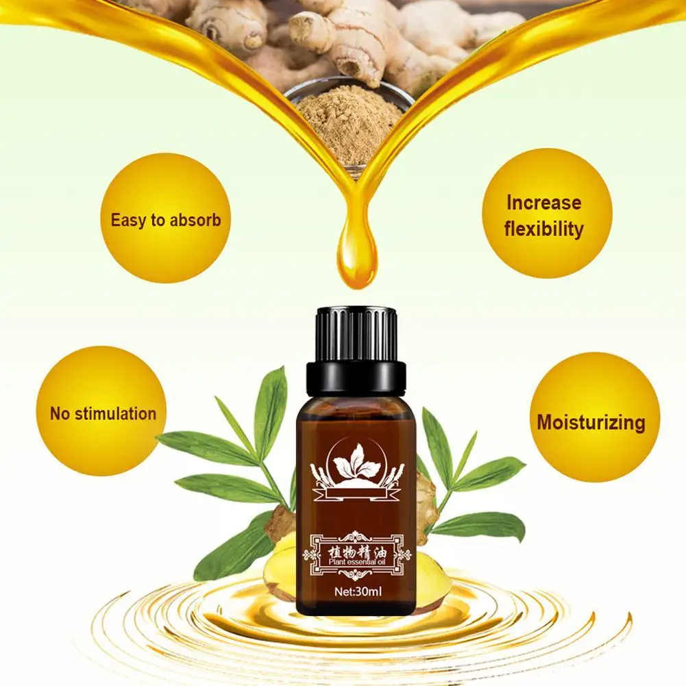 30ml Plant Therapy Lymphatic Drainage Ginger Oil Natural Anti Aging ...