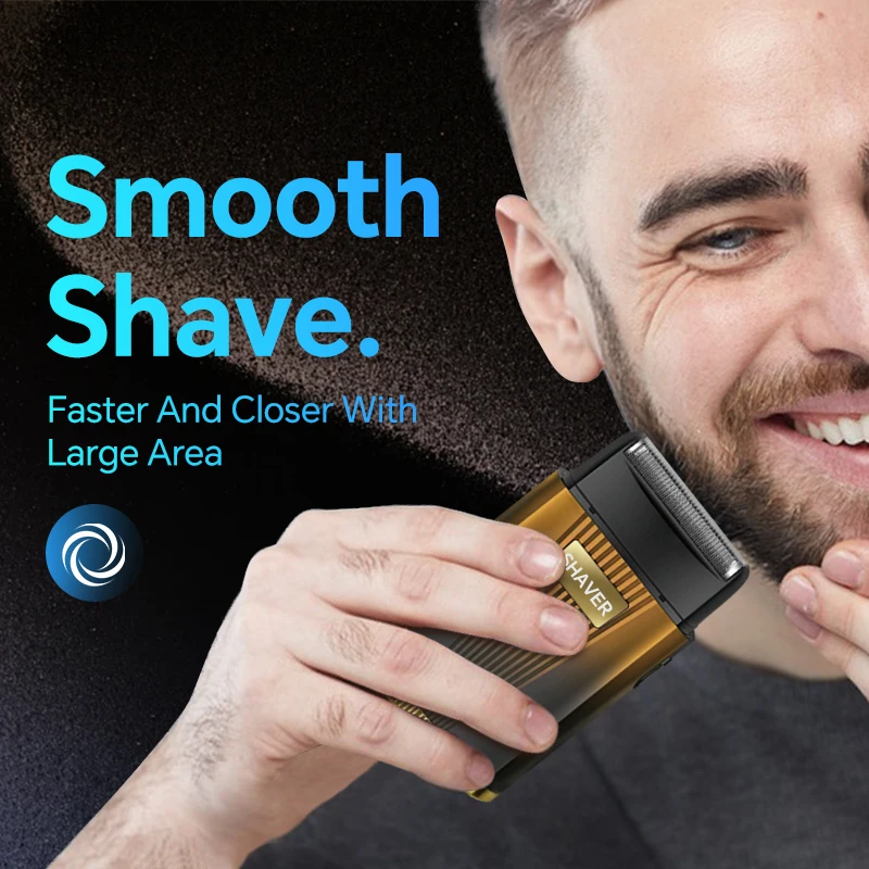Two-in-One Popular Electric Shaver Hair Clipper for Men's Grooming Reciprocating Set Cross-Border New USB for Household RV Hotel details