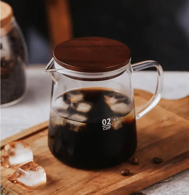 1pc Coffee Maker Cold Brew Coffee Pitcher, Handmade Cold Brew Pitcher,  Coffee Pot, Home Use Filter Cup, Glass Filter Cup, Iced Tea Utensil, Coffee  Handmade Pour Over Pot, Coffee Tool, Tea Accessories