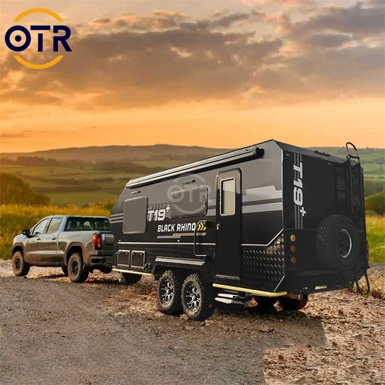Factory Customization 19Ft Top 5  6 Person Camper on the Road Camper Travel Trailers