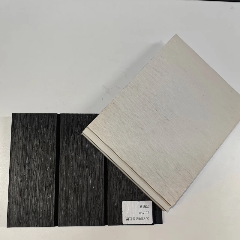 WPC Fencing Patio Balcony Waterproof Wood Plastic Garden Fence Sample