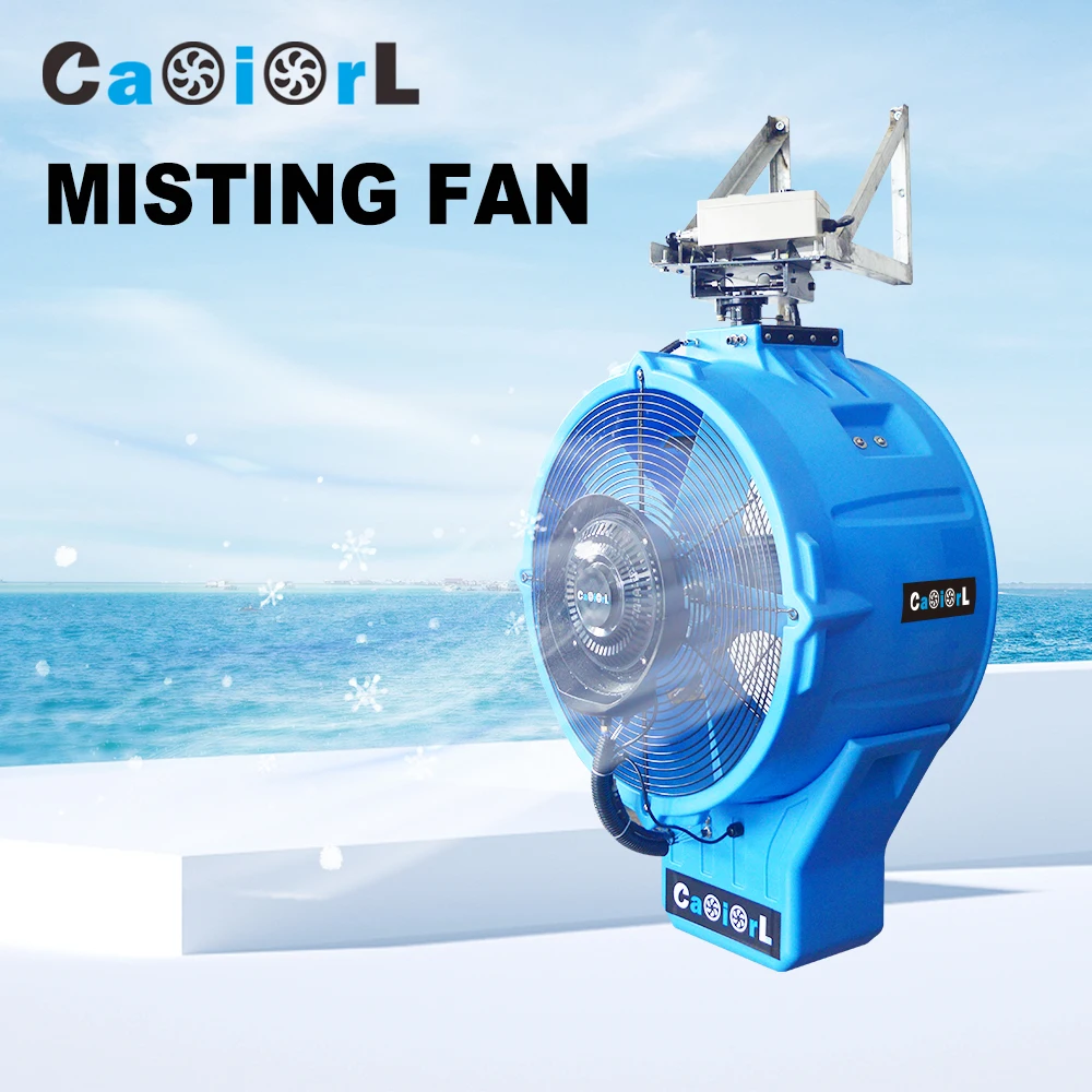 26inch Industrial Sky Trailer Cooling Wall Mounted Fan Misting Fan