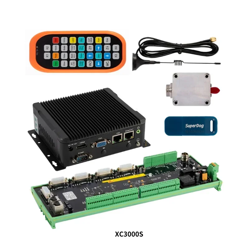 TEBAK Laser Cutting Control System XC3000S Fiber Lase Cutting Control System Connection or Pulse Connection Cutting Controller