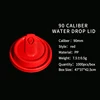 Cubierta de gota de agua roja