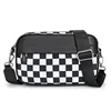 Plaid bianco e nero