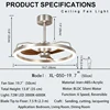 Satin Nickel Downrod Mount