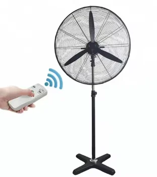 New style full metal 20" 26" 30" industrial stand fan with remote control and timer function