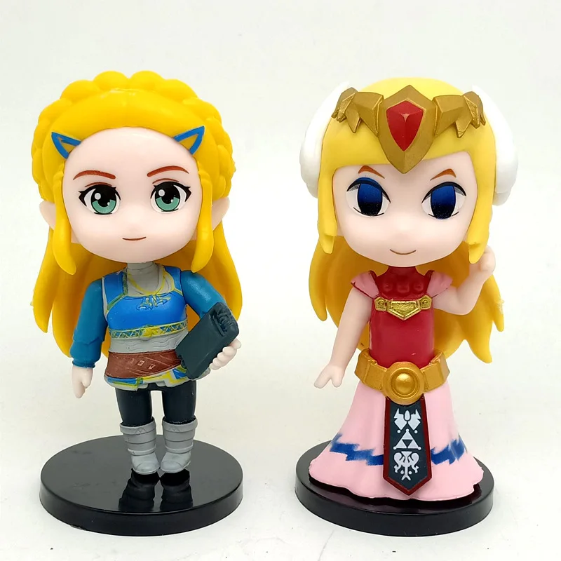 ROCKIN DOLL ミニコミ　東京ロッカーズ　ZELDA FRICTION Game Cartoon Pvc Toy Link Hick Princess Zelda Revali Tears of the