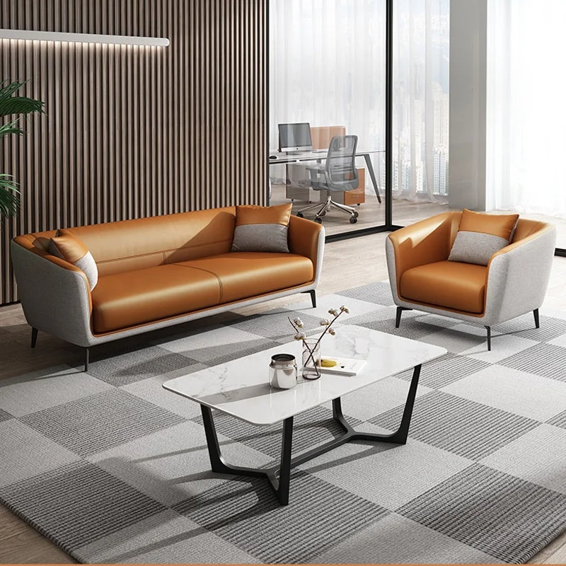 Современный новый дизайн, бизнес-зона отдыха, офисная мебель, повседневный комнатный комплект диванов