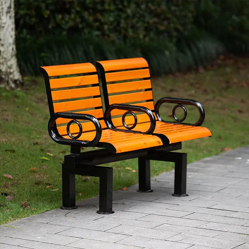 Customizable two seater and three seater park outdoor benches