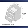 White Shaker-DB24