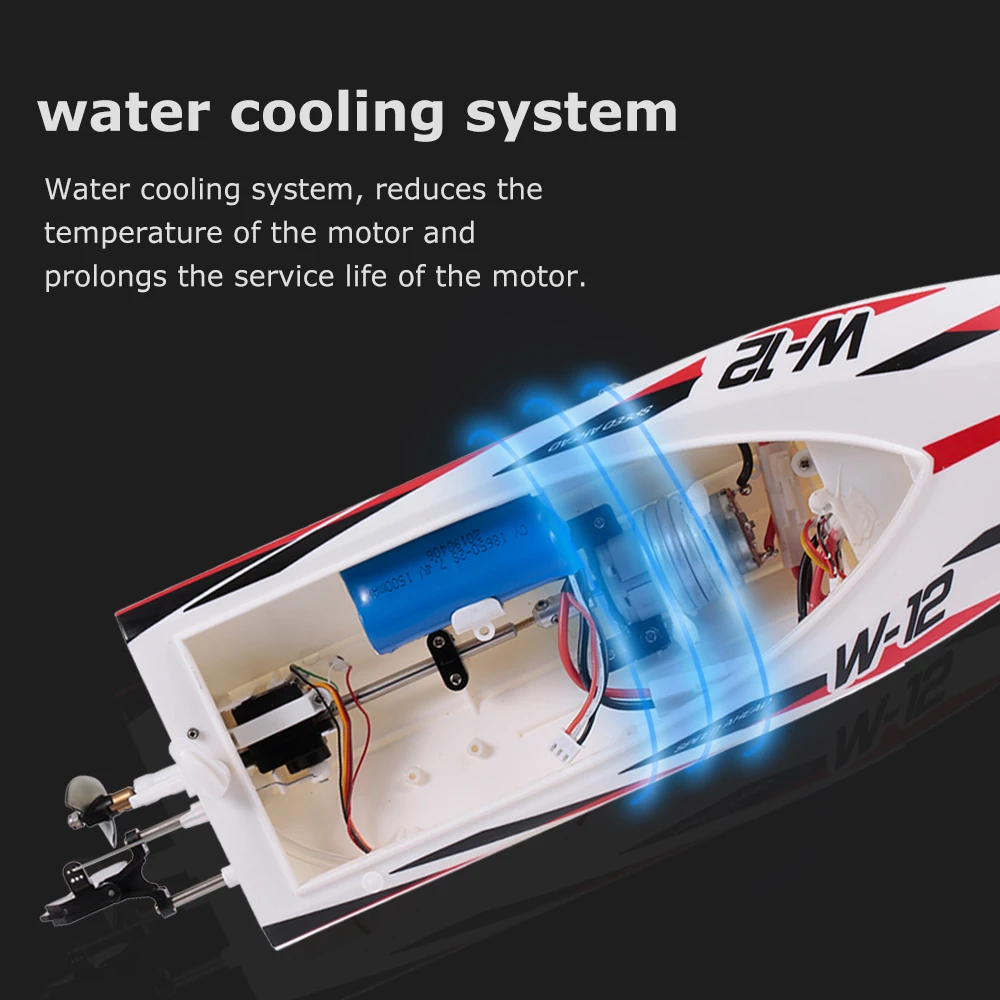 Popular HOSHI WLtoys WL912-A 2.4G RC Racing Boat 35KM/H High Speed RC Boat 390 Motor Capsize Protection Remote Control Toys Gift