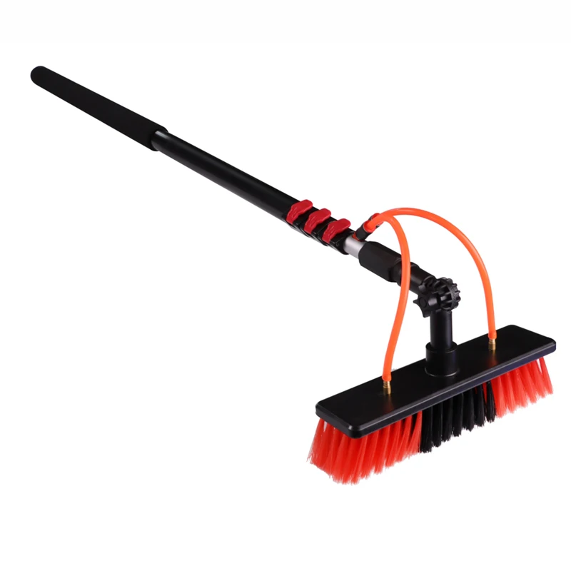 Extentool 9m Telescopic Water Fed Poles Brush for Solar Panel Wash Cleaning System Equipment