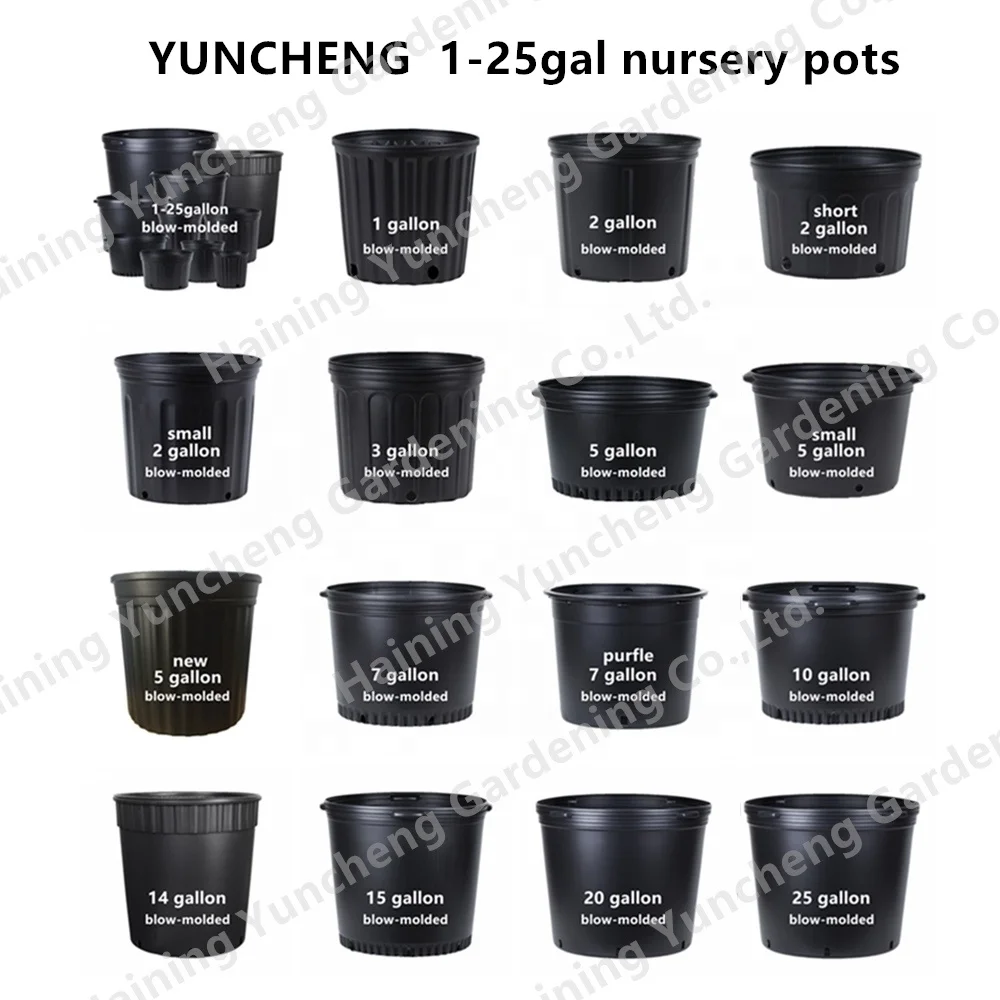 Outdoor Heavy Duty Black Plastic Logo 6 Inch One 15 5 20 7 3 Gallons ...