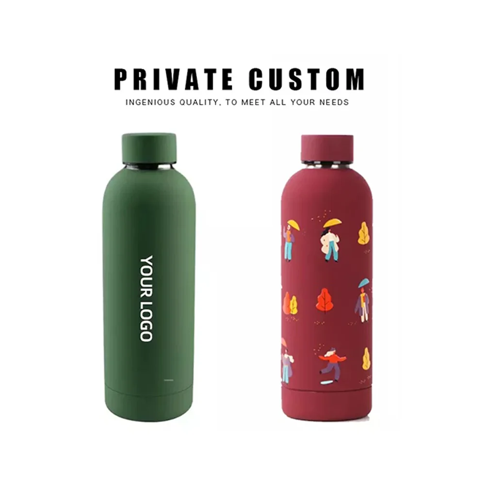 Customized Color Logo 1000ml Reusable Gym Sport Metal Bottles Stainless ...