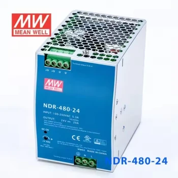 Taiwan original MEAN WELL NDR-480-24/48V AC-DC  480W 24V 20A 48V10A warranty Industrial ORIGINAL SWITCHING POWER SUPPLY