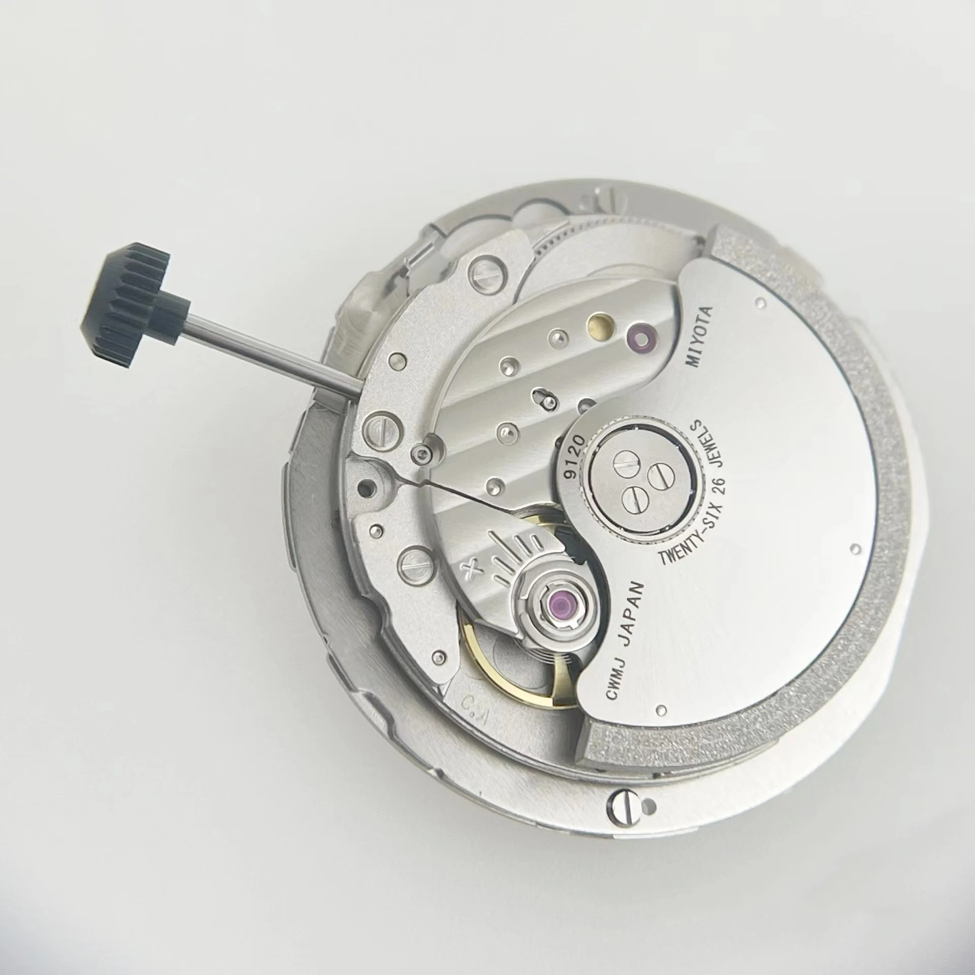 Japan Original Miyota 9120 Movement 24 Jewels Automatic Mechanical Movt Date 3H odified Watchmaker Replacement Parts