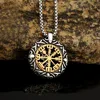 Two-tone gold pendant