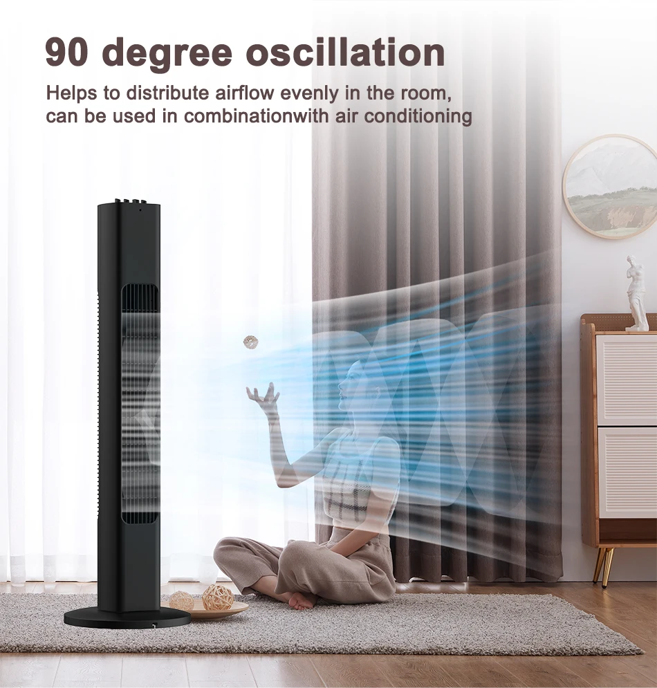 Modern Outdoor Tower, 50 W(0.07hp), Plastic - detail 10