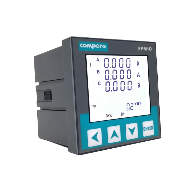 3 Phase Modbus Tcp Multifunction Smart Electric Power Meter Energy Monitor