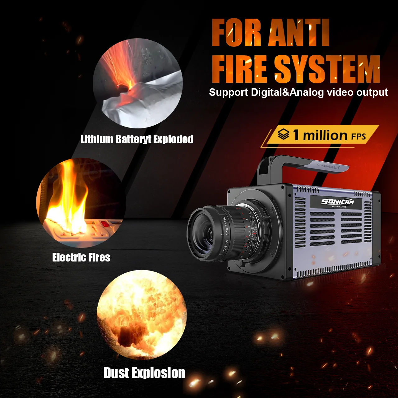 Fps Tmx Phantom 7510 TMX 7510 High Speed Camera 1150000fps For
