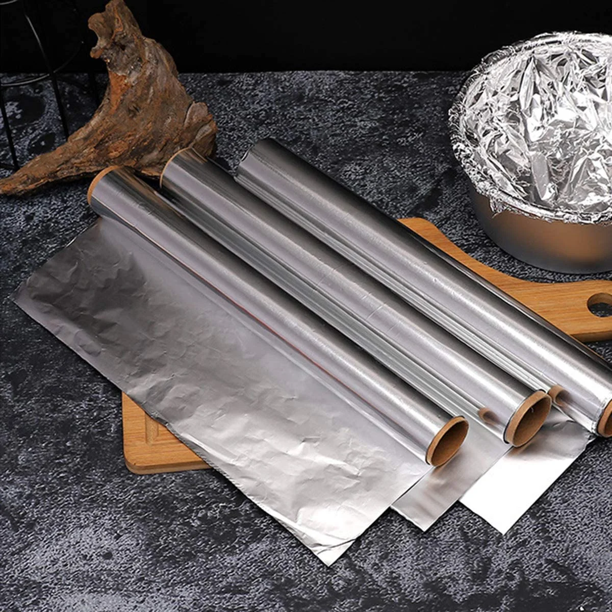 Household 8011 Food Grade Household Aluminium Food Packaging Tin Foil Household 8011 Food Grade Household Aluminium Food Packaging Tin Foil