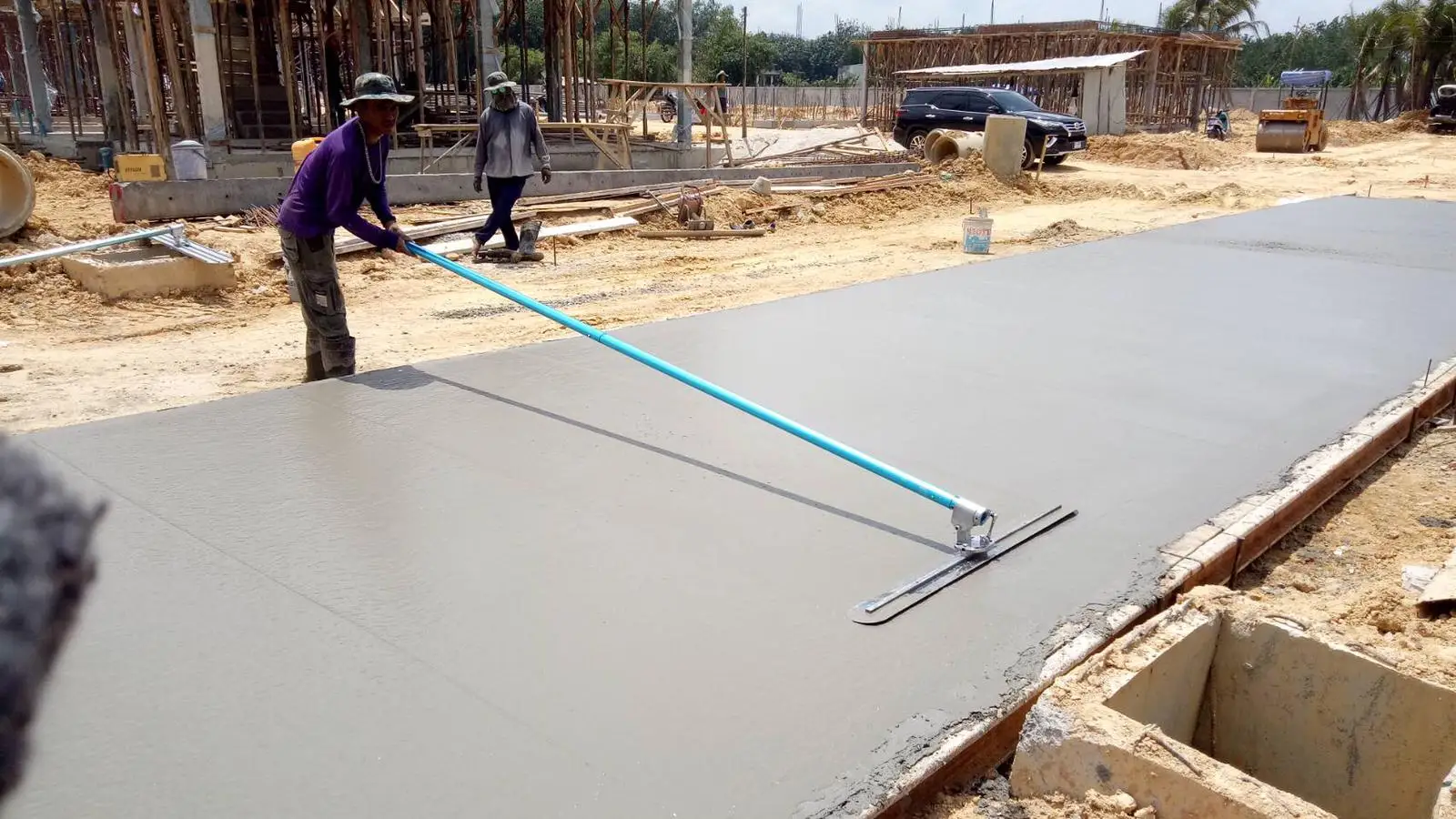 Mc117a Building Construction Tools Concrete Fresno Trowel Hand Trowel