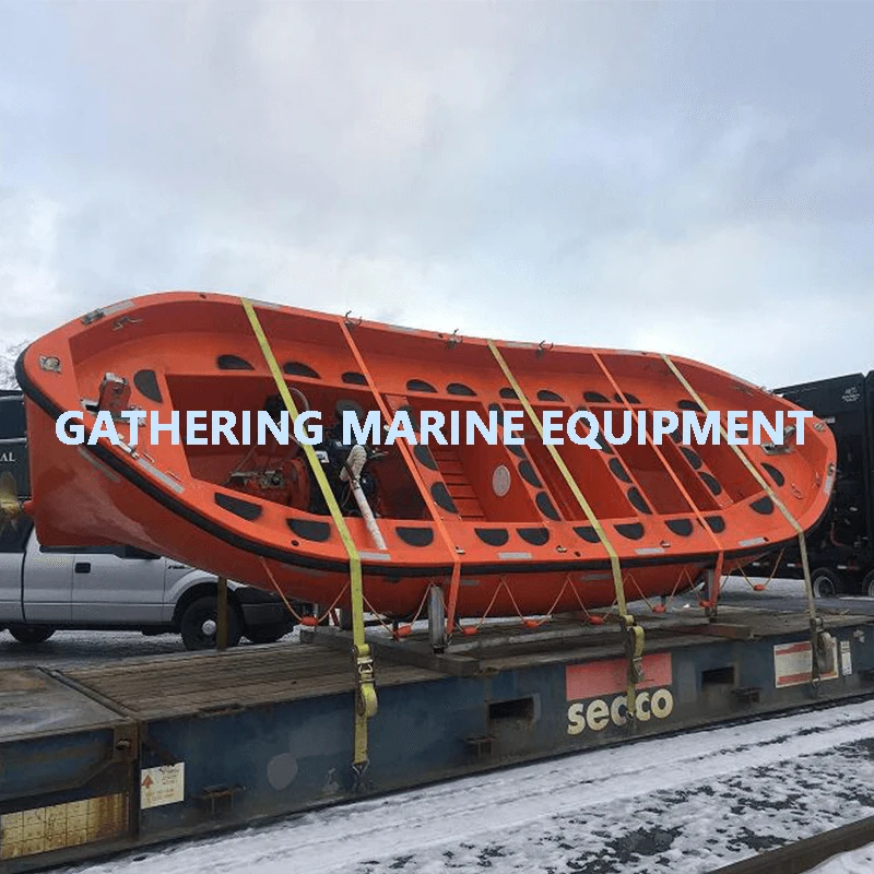 Durable 16~60P 24HP Open Type Lifeboat for Coastal & Inland Vessels - Easy to Operate