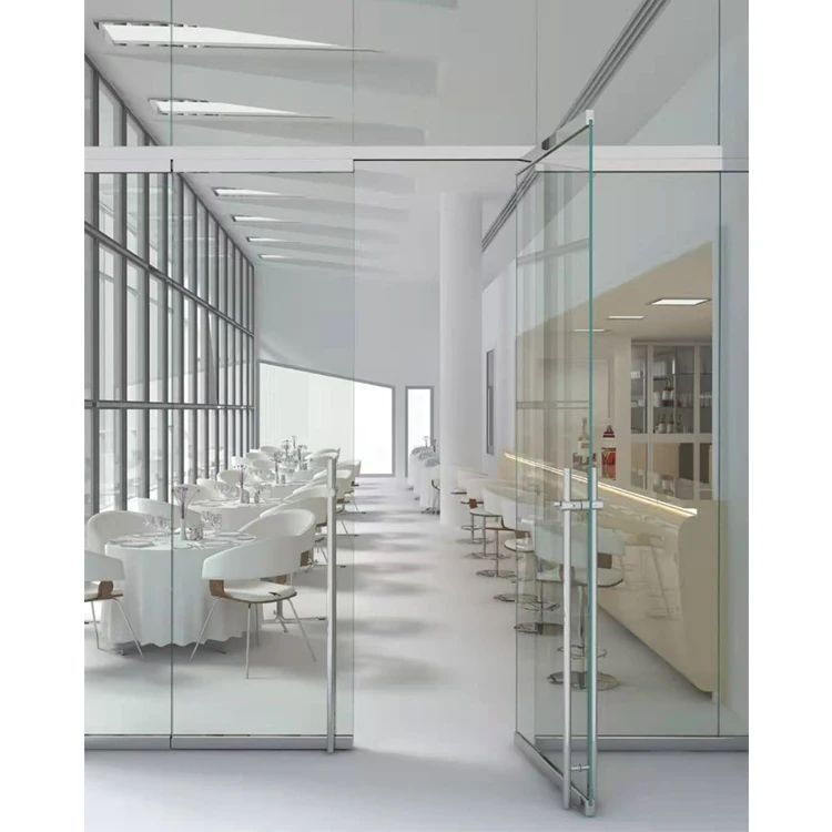 Factory Supply Strong Office Frameless Glass Door - Buy Office Door,Frameless  Glass Door,Glass Door Product on 