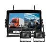 Moniteur sans fil 7 pouces + 2 caméras de recul sans fil