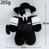 Black and white square man