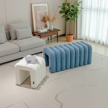 New Design Ottoman Bench Modern Stool Foot Stools Home Long Ottoman Bench Living Room