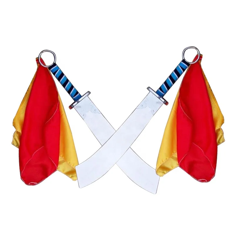 Double Practice Swords Wushu Double Swords Wushu Kungfu Performance Dao