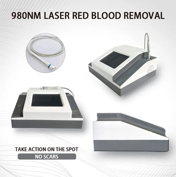 Spider Vein Removal Vascular Removal Machine Medical Grade 980nm Laser Portable 220v/50hz 110v/60hz 5A 1-30hz 40cm*32cm*32cm