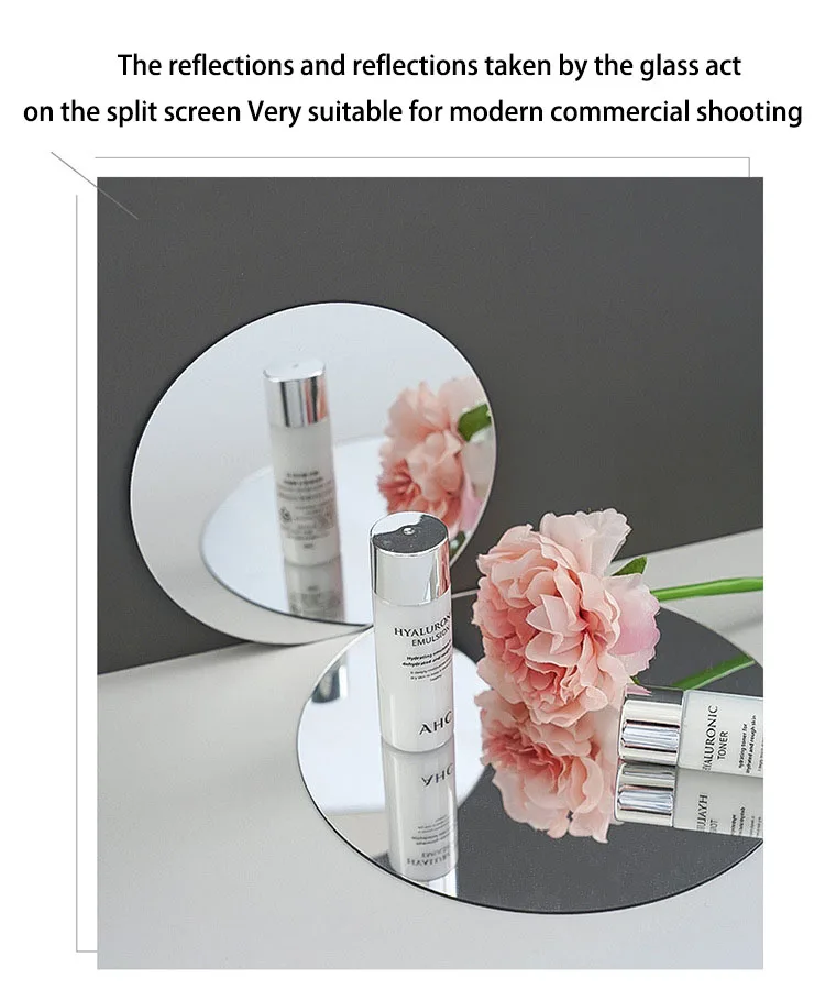 Yiscaxia Acrylic Mirror Reflector Reflector Ins Shooting Background