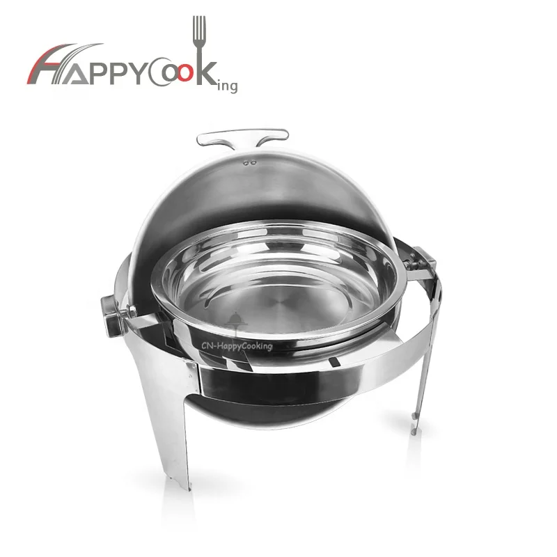 Заводская поставка отличный круглый подогреватель из нержавеющей стали набор для подогрева пищи