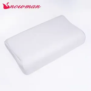 Custom Logo Size Accepted Hotel Memory Foam Bed Rest Pillows for All Ages Memory Foam White Square Pillow