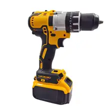 Customizable 13mm Brushless High-Power Impact Drill Rechargeable Industrial DIY Tools Battery OEM Support Lithium Electric Hand
