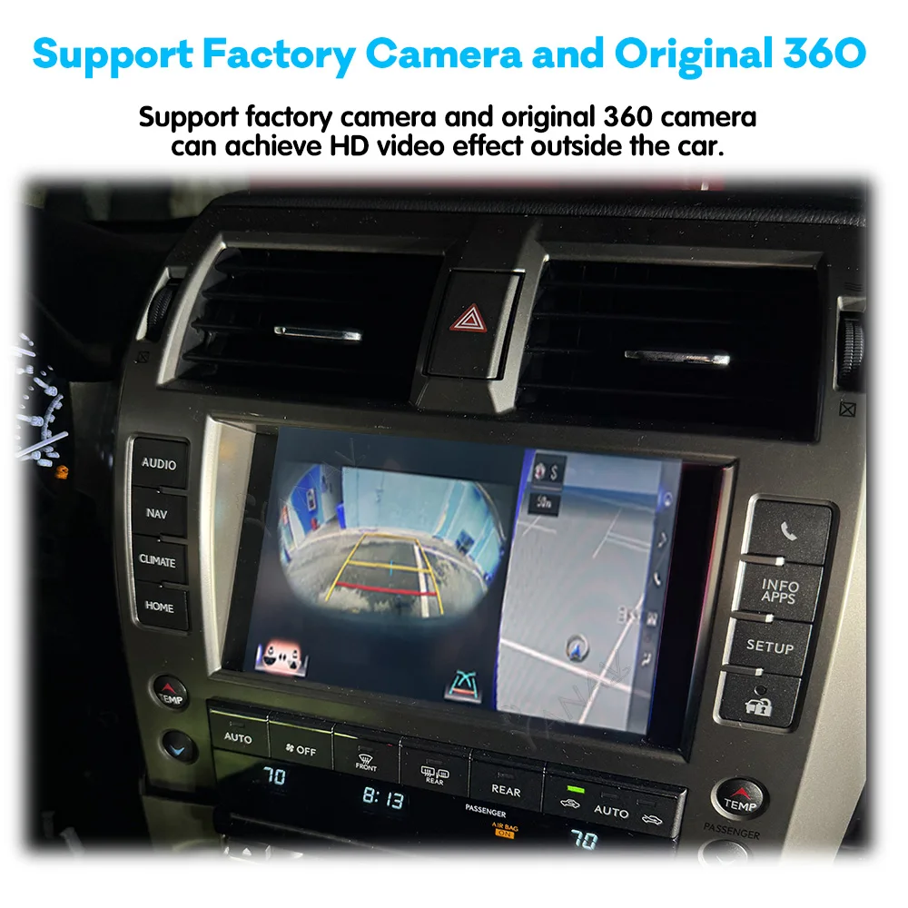 Wireless Carplay Android Auto Mirror Link for Lexus GX460