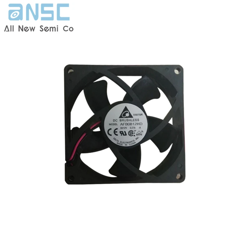 Original electric axial flow cooling fan AFB0812HD-AF00 12V DC fan