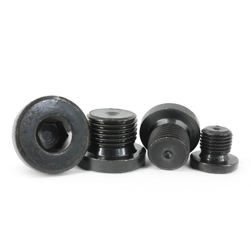 DIN908 40mm Steel Hex Socket Head Screw Plugs Internal Drive Metric Measurement System