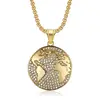 Gold single pendant