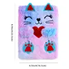 Tie-dye Purple - Heart Cat