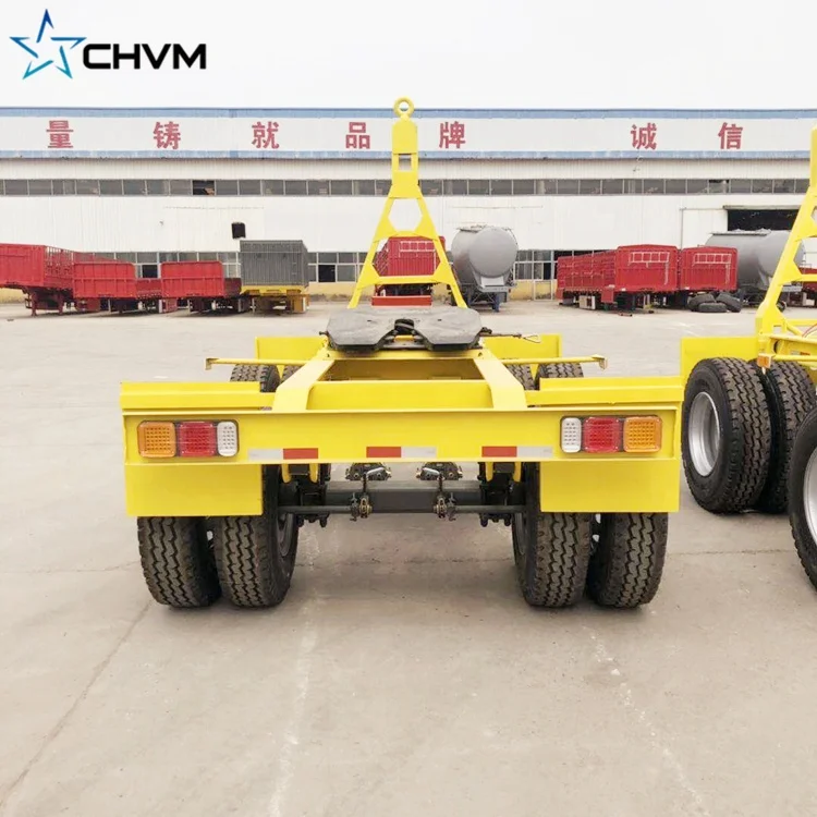 Heavy Duty 2 Axles Drawbar Towing Dolly Skeleton Full Truck Trailer