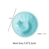 Sky Blue  round lace Muffin Cup Mold