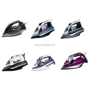 AOJA Ceramic 3-in-1 Dry/Spray/Steam Iron | 2200W Power Variable Steam Control & Anti-Calc Technology | Household Commercial Use